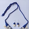 Handcrafted Two Layer Cowrie Beach Jewellery Necklace Set For Girls And Women - Image 3