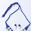 Handcrafted Two Layer Cowrie Beach Jewellery Necklace Set For Girls And Women - Image 4