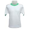 White Pure Cotton Half Sleeved Round  Neck T-Shirt Unisex