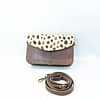 Vintage Distressed Genuine Leather Crossbody Bag for Women || Handmade Product - Image 2