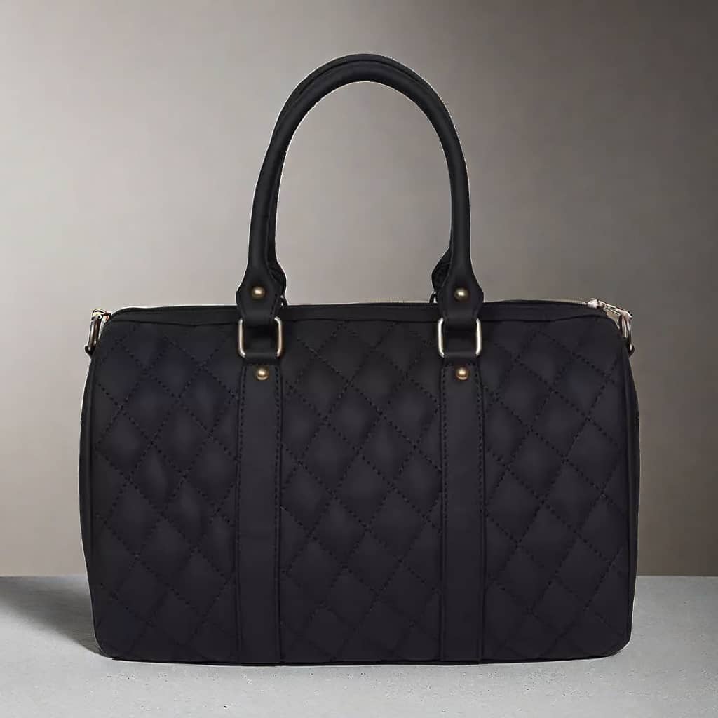 SurMee Luxury Genuine Leather Large Quilted Tassel Handbag/Sling Bag for Girls/Women/Ladies