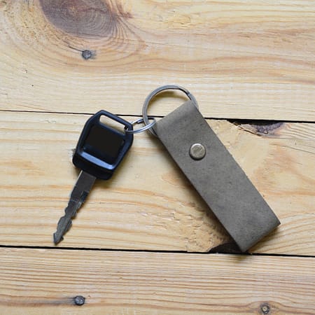 Premium Leather Key Ring