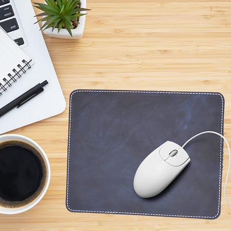 Personalized Leather Mousepad