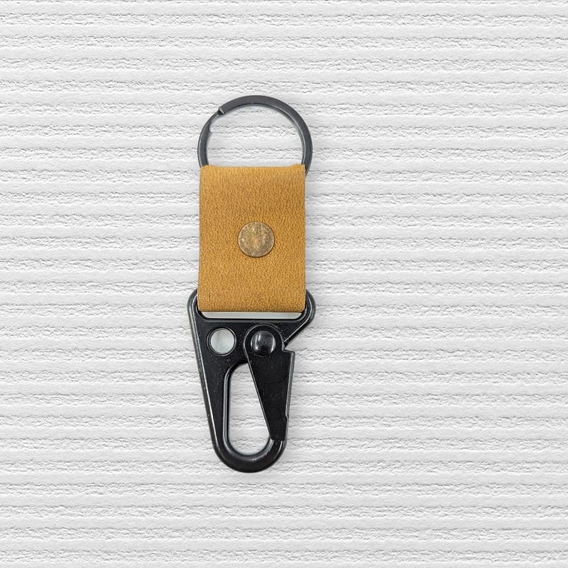 Leather Keychain for Him || Personalized Keychain Ring || Handmade Keychain  || Leather Key Holder || Coordinate Keychain || Keyfob Gift || Car/Motorcycle Key Holder