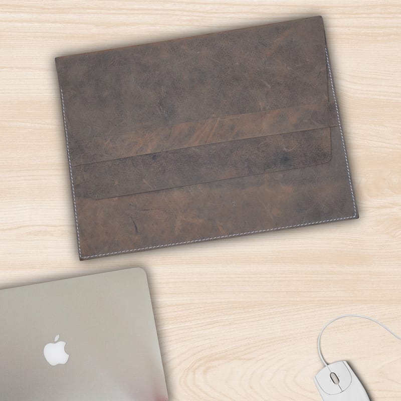 Premium Leather Laptop Sleeve