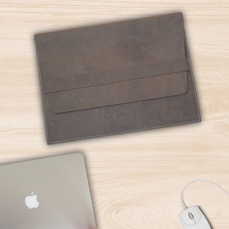 Premium Leather Laptop Sleeve