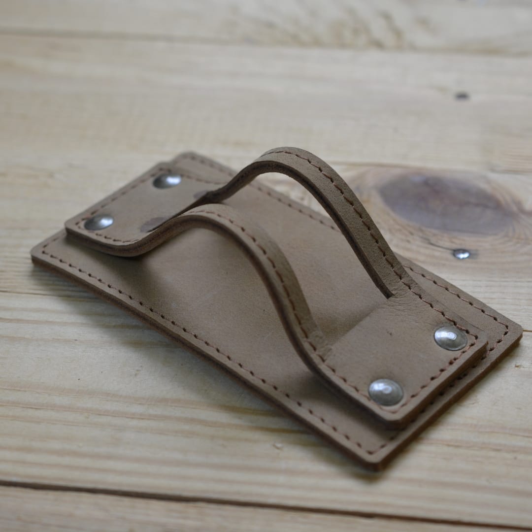 Premium Leather Coaster Holder