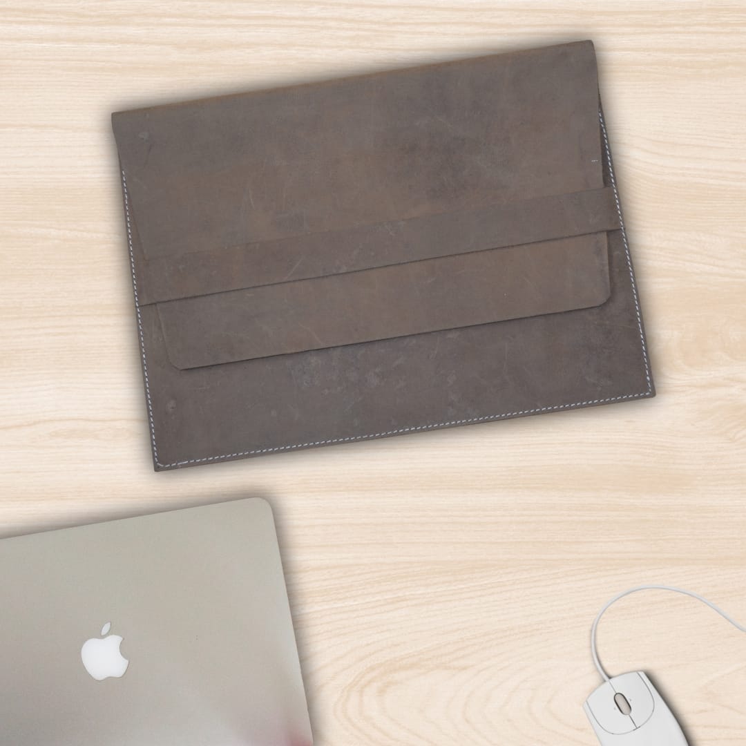 Premium Leather Laptop Sleeve