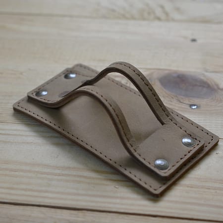 Premium Leather Coaster Holder